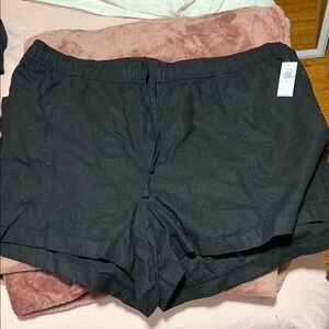 Old Navy Women's High Waist Black Shorts